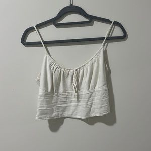Brandy Melville white crop top
